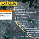 Linha 6-Laranja começará a operar em 2026 e anuncia planos de construir mais quatro estações